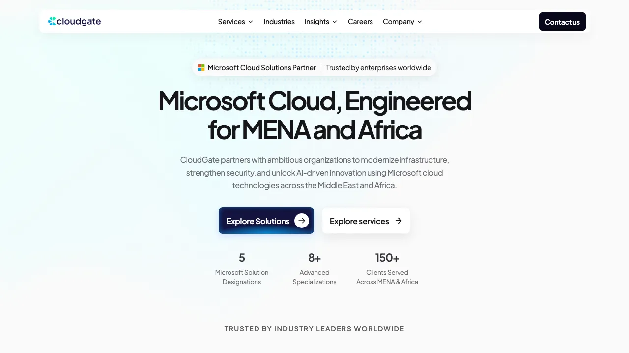 Microsoft Azure Partner Portal in UAE